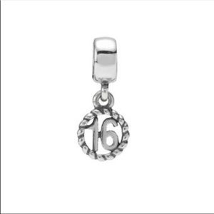 Pandora Sweet 16 Dangle Charm